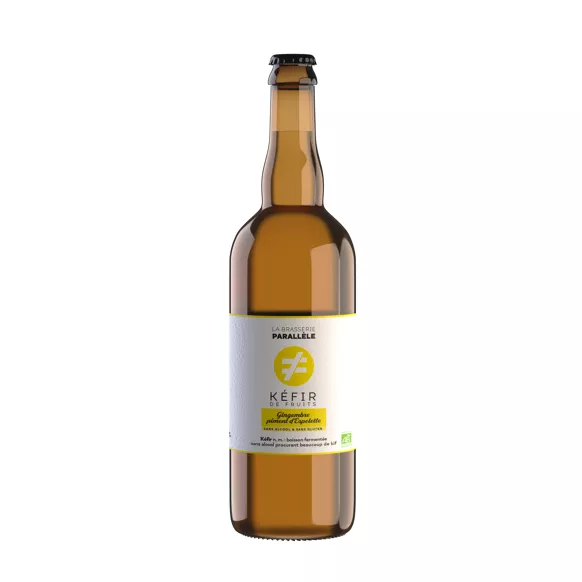 Kéfir Gingembre & Piment d'Espelette — Brasserie Parallèle — photo 1