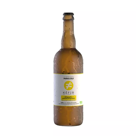 Kéfir Gingembre & Piment d'Espelette — Brasserie Parallèle — photo 2