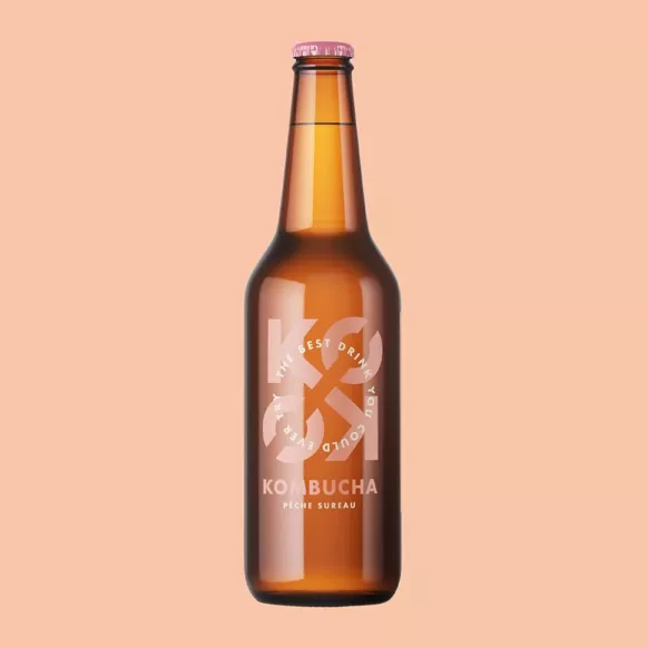 Kombucha Pêche Sureau — KOKO — photo 1