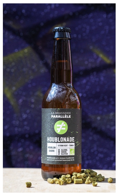 LA BRASSERIE PARALLELE Houblonade 0,0° - Sabro/Citron-vert/Tonka